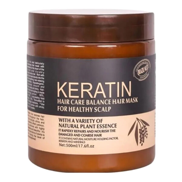 Brazil Nut Keratin Hair Care Balance Hair Mask 500ml