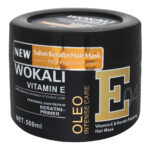 Wokali Vitamin E & Keratin Repairing Hair Mask (Oleo Intense Care) - Orange 500ml