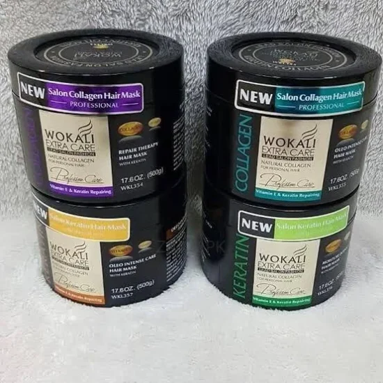 Wokali Extra Care Vitamin E & Keratin Repairing Hair Mask 500g
