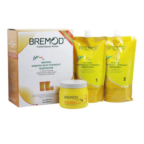 Bremod Keratin Silky Straight Rebonding 800ml - Image 3