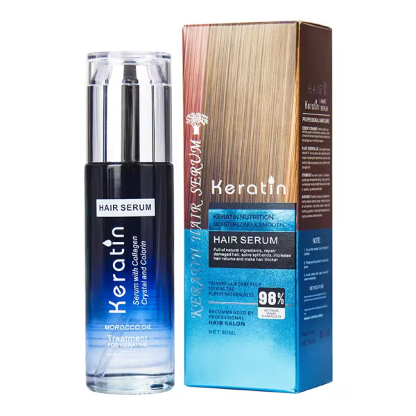 Hair Pearly Wire Drawing Keratin Hair Serum 80ml - Image 3