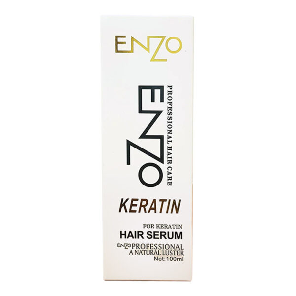 Enzo Keratin Hair Serum 100ml - Image 3