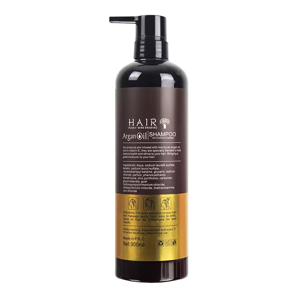 Argan Oil Anti Hair Fall and Renewal Shampoo 900ml - Image 2