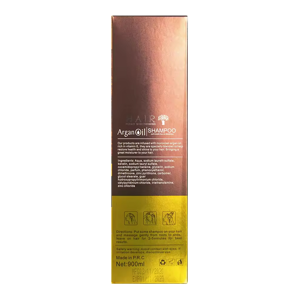 Argan Oil Anti Hair Fall and Renewal Shampoo 900ml - Image 4
