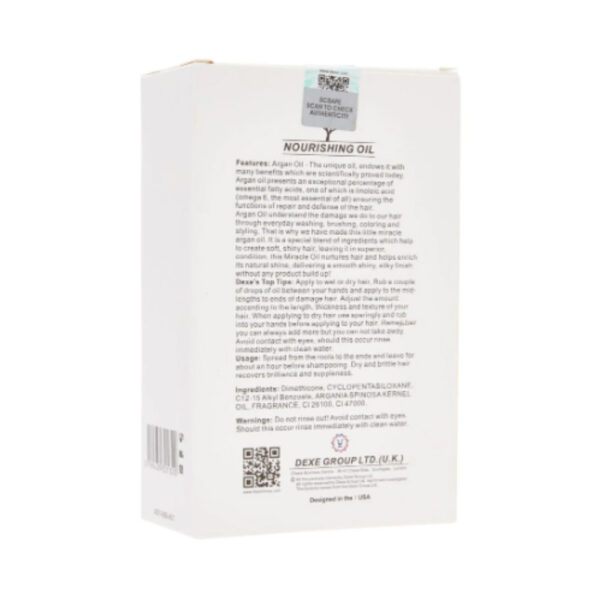 Dexe Hair Care Pure Natural Morocco Argan Oil 50ml - Image 5