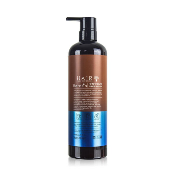 Hair Pearly Wire Drawing Keratin Nutrition Moisturizing & Smooth Conditioner 900ml - Image 2