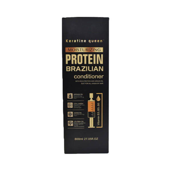 Keratine Queen Moisturizing Protein Brazilian Conditioner 800ml - Image 2