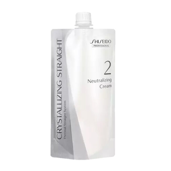 Shiseido Professional Crystallizing Hair Straightener (H1) + Neutralizing Emulsion (2) for Resistant Hair Rebonding Kit 800ml - Image 2