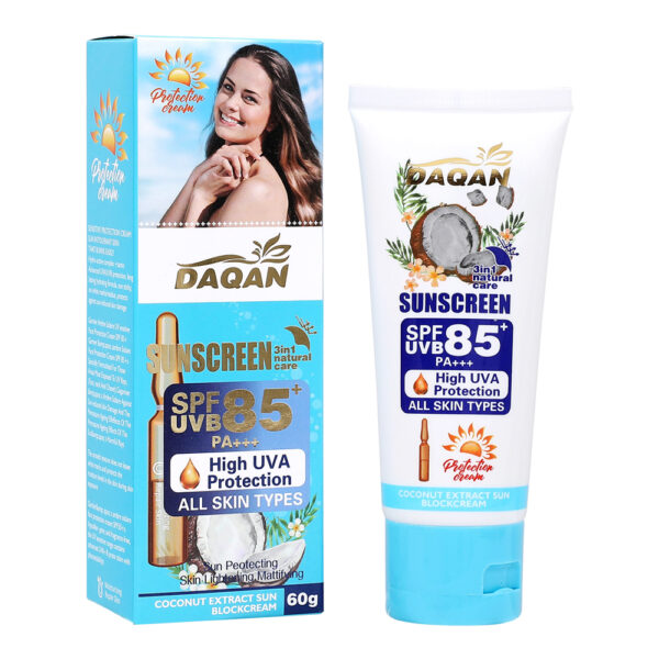 Daqan Brightening SPF 85 Mineral Face Sunscreen 60g - Image 3