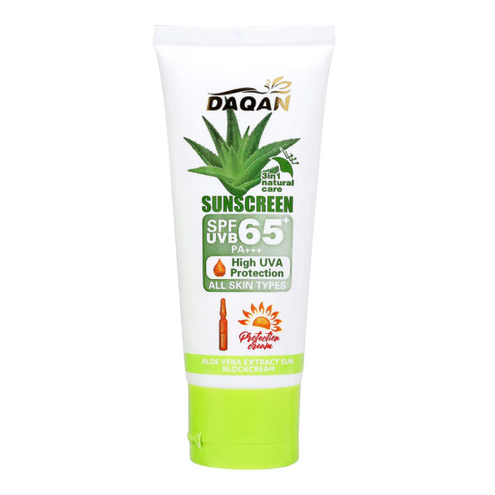Daqan Lightweight SPF 65 Aloe Vera Face Sunscreen 60g