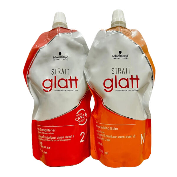 Schwarzkopf Glatt Hair Straightening Cream 400ml - Image 3