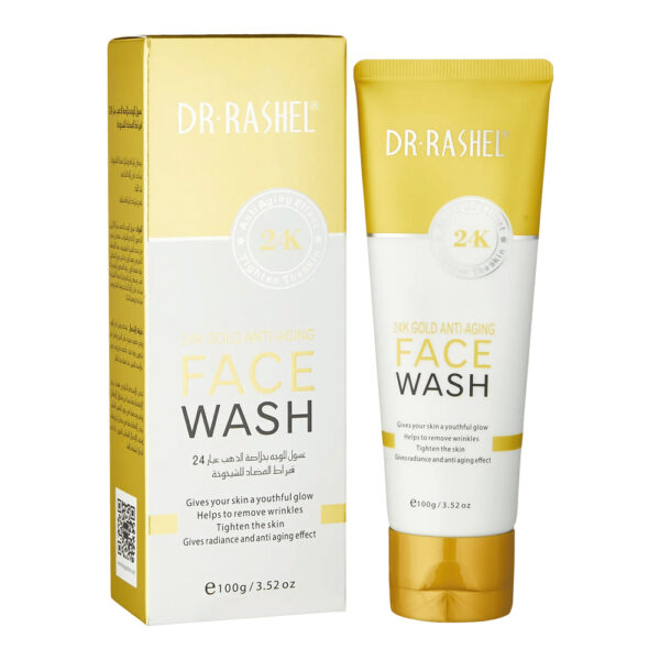 Dr.Rashel 24K Gold Anti-Aging Face Wash 100g - Image 3