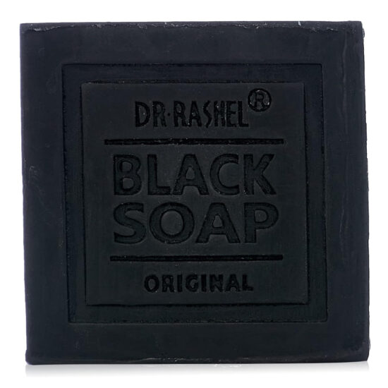 Dr.Rashel Collagen Charcoal Black Soap Deep Cleansing Facial Soap Tighten Pores, Acne & Oil Control 100g