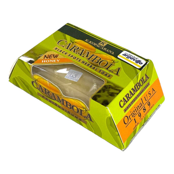 K.Kopacabana Carambola Black Spot Herbal Soap 120g - Image 3