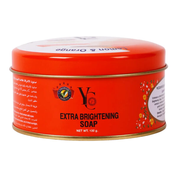 YC Extra Brightening Soap (Metal Box) 100g - Image 2