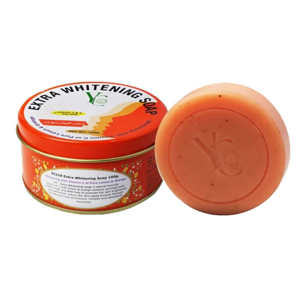 YC Extra Brightening Soap (Metal Box) 100g - Image 6