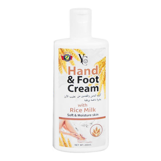 YC Hand & Foot Cream with Rice Milk 200ml