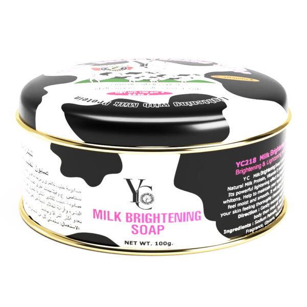 YC Milk Whitening Soap 100g - Image 2