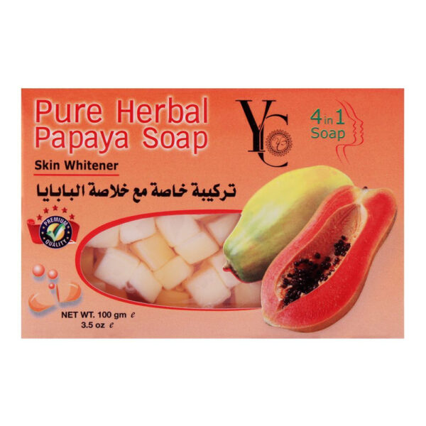 YC Pure Herbal Papaya Soap 100g