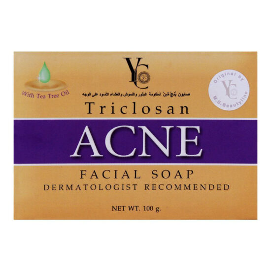 YC Triclosan Acne Facial Soap 100g