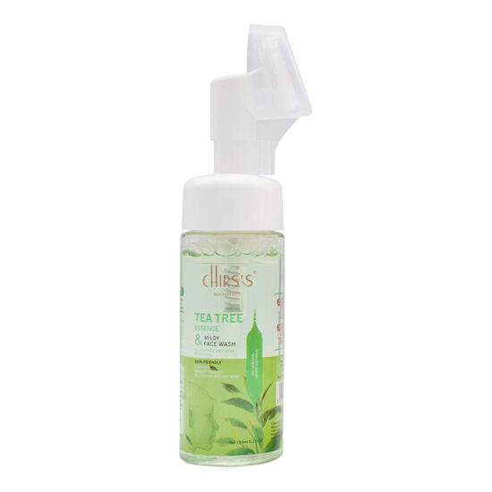 Chirs’s Tea Tree Face Wash Oil Control Anti Acne Whitening Cleansing Mousse 150ml
