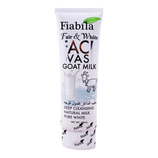 Fiabila Fair & White Face Wash Goat Milk 100ml