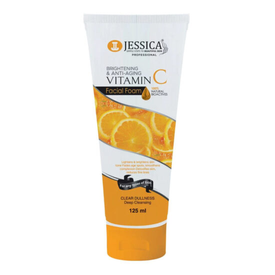 Jessica Brightening & Anti-Aging Vitamin C Facial Foam 125ml
