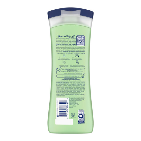Vaseline Intensive Care Aloe Vera Hydration Body Lotion 295ml - Image 2