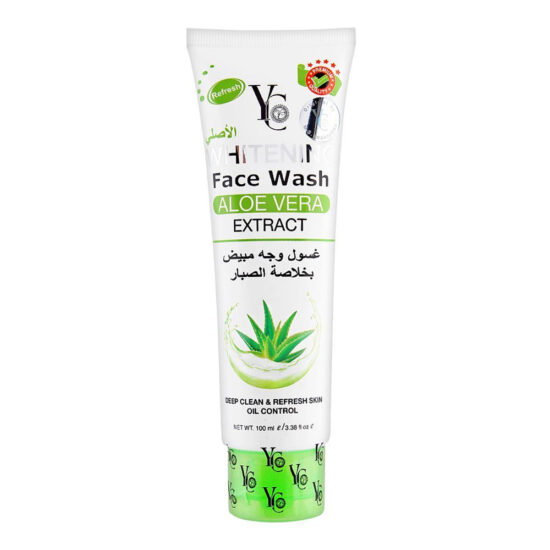 YC Whitening Face Wash Aloe Vera Extract 100ml