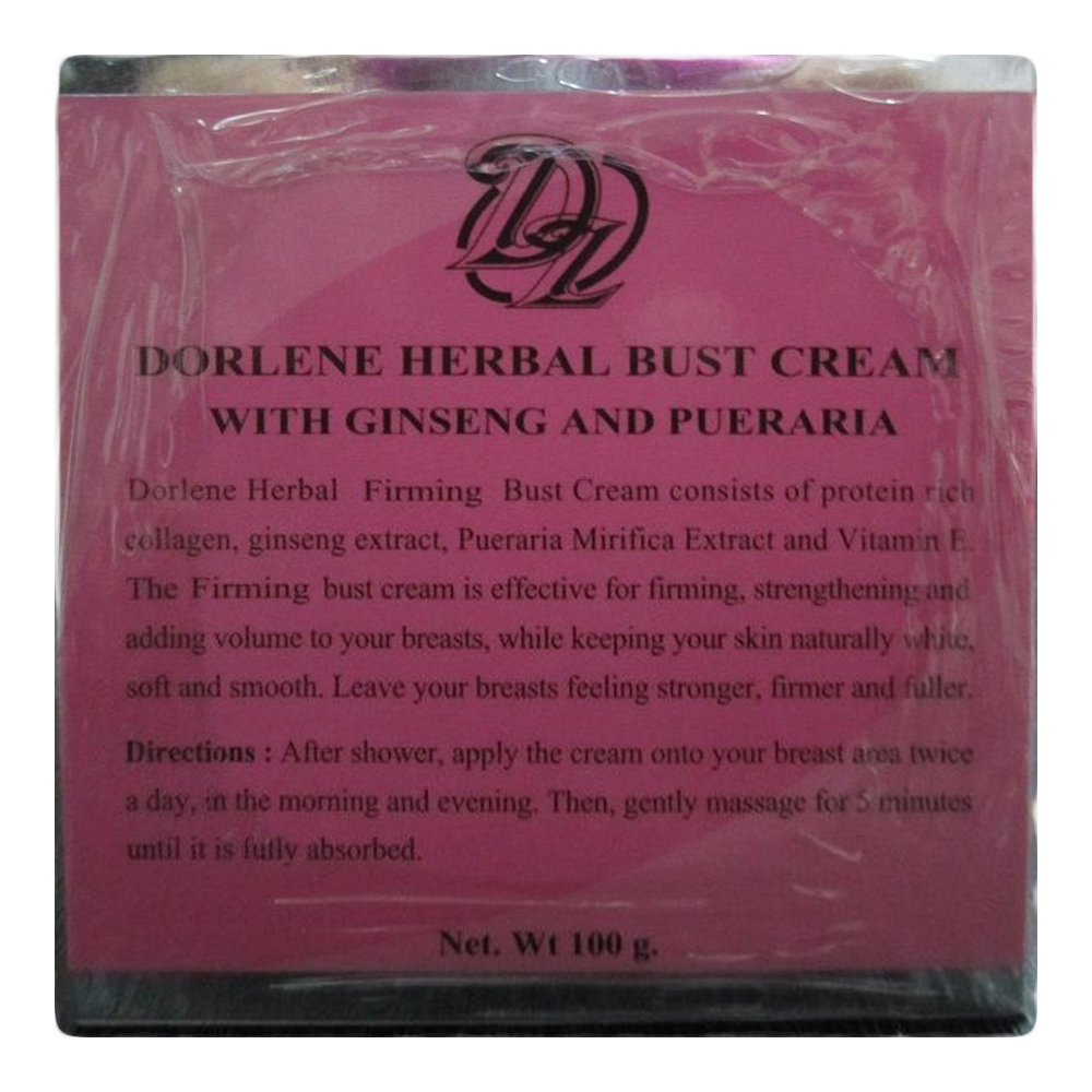 Dorlene Herbal Bust Cream F-52A 100g - Image 3
