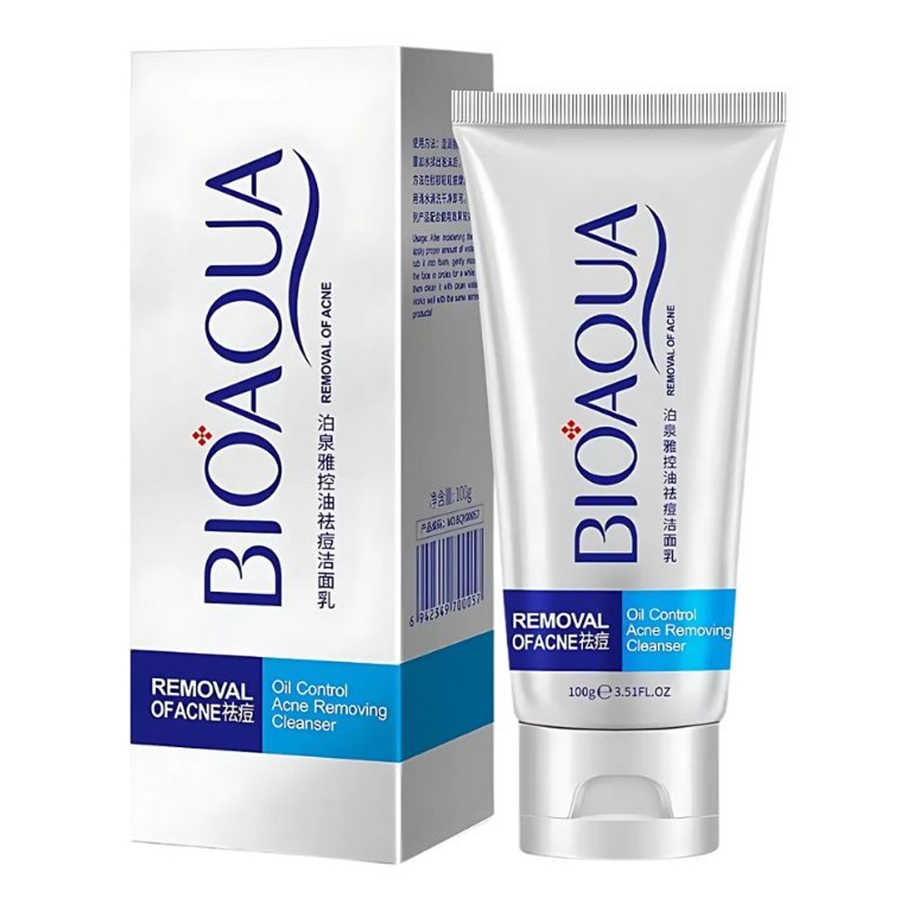 BIOAQUA Anti Acne Cleanser 100g - Image 3